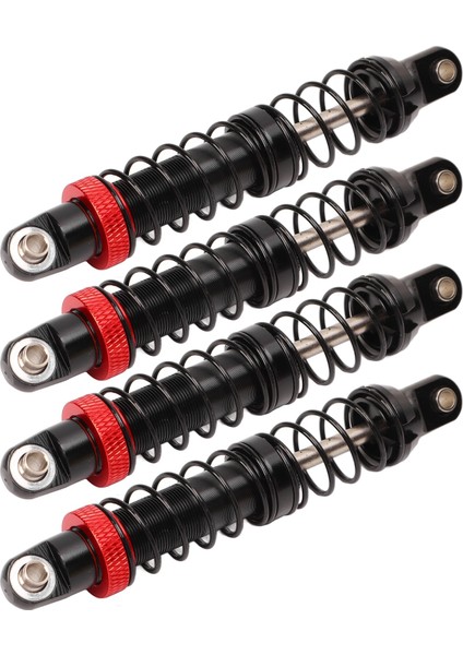 4 Adet Rc Amortisör Alüminyum Alaşımlı Ayarlanabilir Çift Bölümlü Çift Yaylı Rc Araba Amortisörü 1/10 Rc Paletli Araba Için 70MM/2.8IN (Yurt Dışından) modelleri