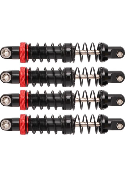 4 Adet Rc Amortisör Alüminyum Alaşımlı Ayarlanabilir Çift Bölümlü Çift Yaylı Rc Araba Amortisörü 1/10 Rc Paletli Araba Için 70MM/2.8IN (Yurt Dışından) fırsatları
