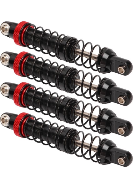 4 Adet Rc Amortisör Alüminyum Alaşımlı Ayarlanabilir Çift Bölümlü Çift Yaylı Rc Araba Amortisörü 1/10 Rc Paletli Araba Için 70MM/2.8IN (Yurt Dışından) indirimleri