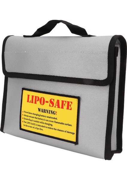 Pil Patlamaya Dalı Çanta Alevfiber Griz Lityum Pil Koruyucu Güvenlik Çantası (Yurt Dışından) fiyatları