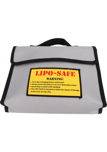 Pil Patlamaya Dalı Çanta Alevfiber Griz Lityum Pil Koruyucu Güvenlik Çantası (Yurt Dışından) indirimleri