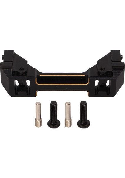 Rc Arka Tampon Montaj Braketi Pirinç Arka Tampon Montaj Onarım Parçaları Rgt EX86190 LC76 1/10 Rc Tırmanıcı Için (Yurt Dışından)
