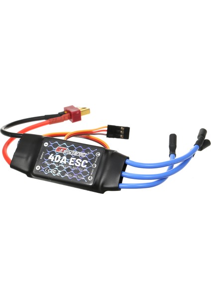 Gtskytenrc 2-4 S 40A Fırçasız Esc Motor Hız Kontrol Uzaktan Kumanda Bec Esc Için Sabit Kanatlı Uçak 450 V2 Helikopter Tekne Fpv F450 Mini Quadcopter Drone T Fiş (Yurt Dışından)