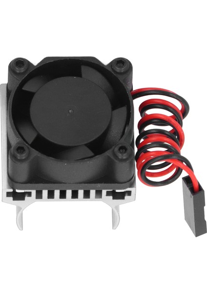Rc Motor Soğutma Fanı Soğutucu Fan Rc Aksesuar Traxxas 1/18 Uzaktan Kumanda Araba Gümüş (Yurt Dışından)