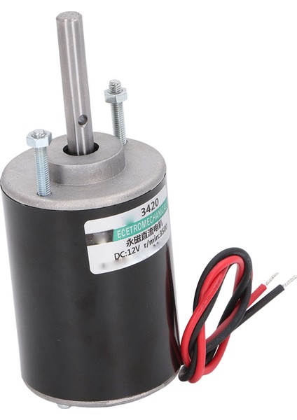 12V 30W Yüksek Hızlı Sabit Mıknatıslı Dc Motor 3420 Ileri Geri 3000RPM Elektrikli Sabit Mıknatıslı Motor (Yurt Dışından) fiyatları