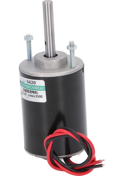 12V 30W Yüksek Hızlı Sabit Mıknatıslı Dc Motor 3420 Ileri Geri 3000RPM Elektrikli Sabit Mıknatıslı Motor (Yurt Dışından) fırsatları