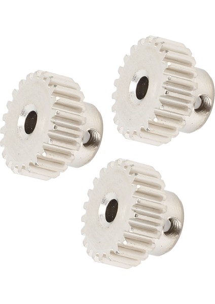 3 Adet Metal Motor Dişlileri Ayar Vidaları ile M0. 6 Modülü 3.175 mm Delik Çapı Pinyon Dişli Için 1/10 Rc Araba Kamyon 22T (Yurt Dışından) fiyatları