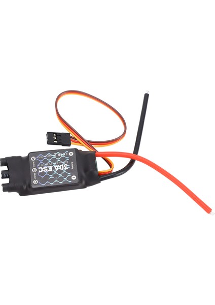 30A Fırçasız Esc 2‑4s Elektrikli Hız Kontrol Cihazı ile 5V 2A Bec Rc Sabit Kanatlı Uçak Için F450 Quad Rotor Drone (Yurt Dışından)