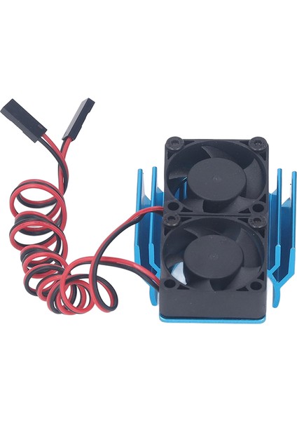 Dc 5V Rc Isı Emici Yüksek Hızlı Fan Motoru Radyatör Fanı Seti Traxxas Slash 4×4 Için Vxl 1/10 Rc Araba Mavi (Yurt Dışından) modelleri