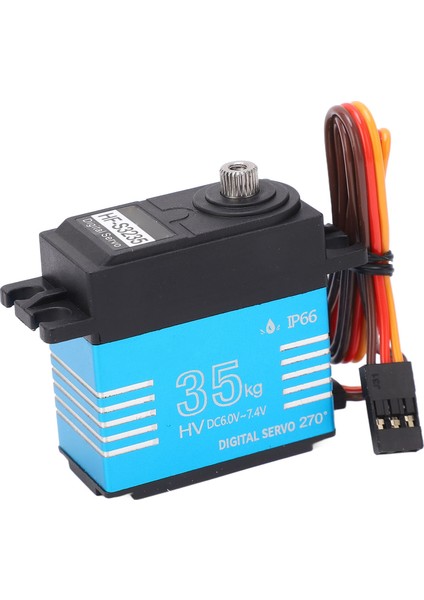 Rc Servo Motor Alüminyum Alaşımlı Yüksek Hızlı Dijital Servo 1/8 1/10 1/12 Rc Araba Rc Tekne Robot 35KG (Yurt Dışından) fiyatları