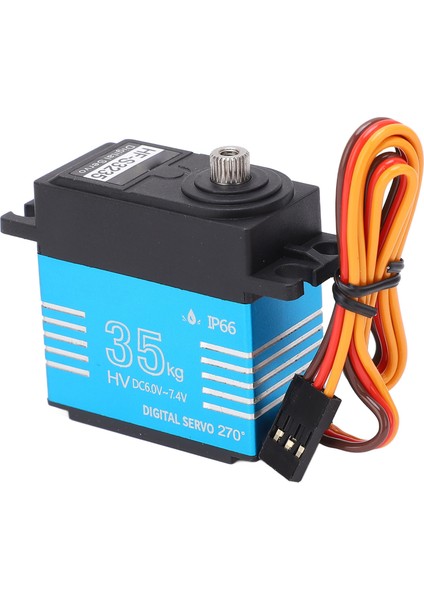 Rc Servo Motor Alüminyum Alaşımlı Yüksek Hızlı Dijital Servo 1/8 1/10 1/12 Rc Araba Rc Tekne Robot 35KG (Yurt Dışından) indirimleri