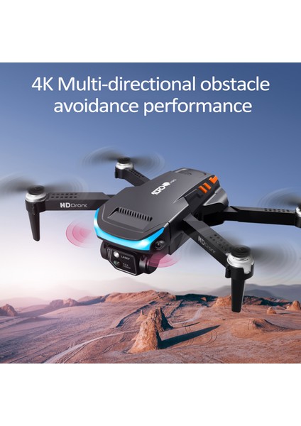 Uzaktan Kumandalı Drone Kamera ile 4K Çift Kamera 3 Taraflıden Kaçınma Optik Akış Hover Uzaktan Kumandalı Quadcopter Çocuklar Yetişkinler Için (Yurt Dışından)