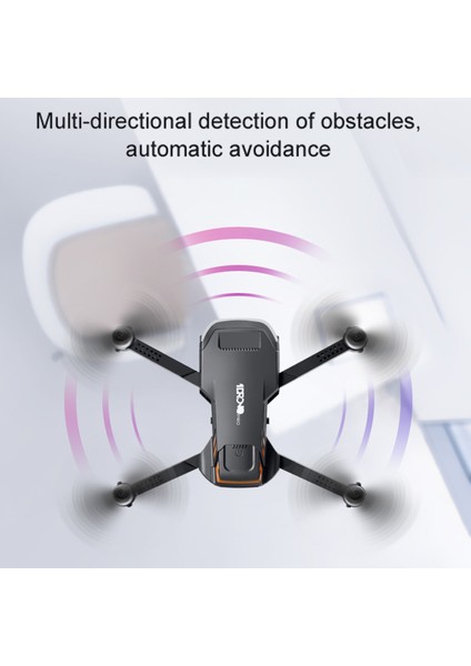 Uzaktan Kumandalı Drone Kamera ile 4K Çift Kamera 3 Taraflıden Kaçınma Optik Akış Hover Uzaktan Kumandalı Quadcopter Çocuklar Yetişkinler Için (Yurt Dışından)