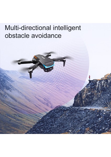 Uzaktan Kumandalı Drone Kamera ile 4K Çift Kamera 3 Taraflıden Kaçınma Optik Akış Hover Uzaktan Kumandalı Quadcopter Çocuklar Yetişkinler Için (Yurt Dışından)