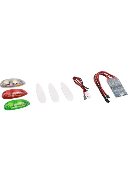 Rc LED El Feneri Gece Uçuş LED Aydınlatma Kiti Rc Uçak Uçak Uçak Için (Yurt Dışından)