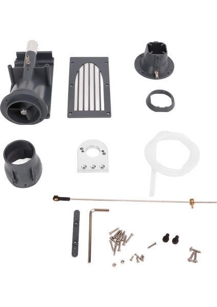 40MM Uzaktan Kumandalı Tekne Jet Itici Büyük Kalibreli Pompa Jet Su Itici Tekne Itici Gri (Yurt Dışından)