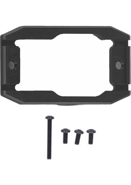 Alüminyum Servo Dağı Alüminyum Alaşımlı Hafif Metal Servo Dağı Traxxas 1/18 TRX4M Rc Parça Araba Siyah (Yurt Dışından)