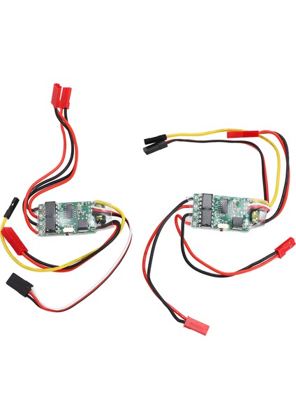 2 Adet Fırçalı Esc Çift Yönlü Çift Yönlü Esc Rc Model Tekne Tankı 130 180 Fırçalı Motor (Yurt Dışından)