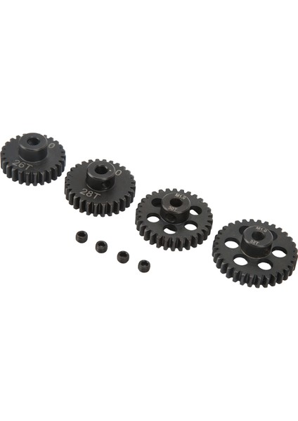 Rc Motor Dişli 26 T 28 T 30 T 32 T 25DP M1 5mm Metal Rc Motor Pinyon Seti 1/8 Rc Arabalar Için (Yurt Dışından) fırsatları