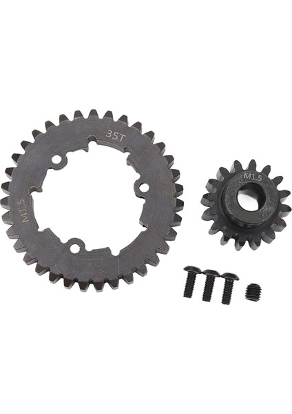 35T Düz Motor Dişli Seti Çelik Rc Düz Dişli Pinyon Traxxas x Maxx 6s 8s 1/5 Rc Araba 17T (Yurt Dışından)