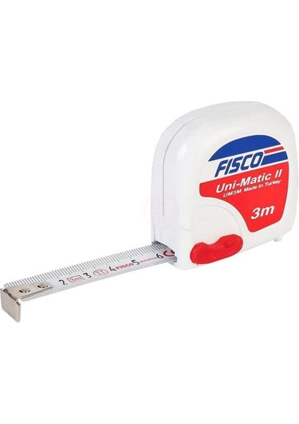 Fisco Metre Unımatic Iı 3 Metre 16 mm