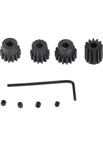 25DP M1 5mm Rc Araba Motor Dişlisi 12T 13T 14T 15T Pinyon Dişli Seti 1/8 Rc Uzaktan Kumandalı Araba Için (Yurt Dışından)