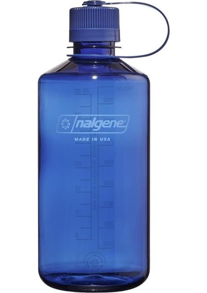 Sustain Tritan Bpa Içermeyen Su Şişesi,%50 Plastik Atık, 32 Oz, Dar Ağız, Denim