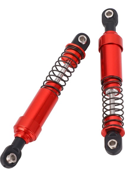 Rc Amortisör Seti Alüminyum Alaşımlı Metal 85MM Rc Amortisör Seti Bahar Değiştirme SCX10 1/10 Rc Araba Modeli Kırmızı (Yurt Dışından) fiyatları