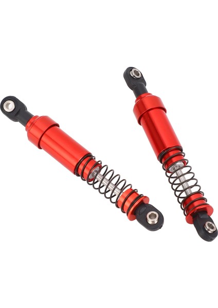 Rc Amortisör Seti Alüminyum Alaşımlı Metal 85MM Rc Amortisör Seti Bahar Değiştirme SCX10 1/10 Rc Araba Modeli Kırmızı (Yurt Dışından) modelleri