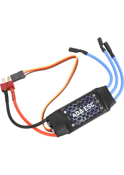 Fırçasız Esc 40A Siyah Güvenlik Güç Düşük Voltaj Koruması T Fiş Erkek Fırçasız Esc Sabit Kanatlı Uçak (Yurt Dışından)