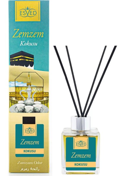 Zemzem Kokusu 100 ml Çubuklu Oda Kokusu Zemzem Kokusu Sabun 20 Gram Hediyeli