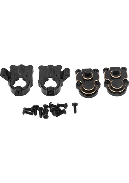 Rc Araba Direksiyondak Seti Dişli Kapağı Aşınmaya Dalı Istikrarlı Sağlam Rc Pirinç Direksiyondak Fms FCX24 1/24 (Yurt Dışından)
