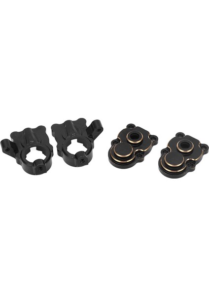 Rc Araba Direksiyondak Seti Dişli Kapağı Aşınmaya Dalı Istikrarlı Sağlam Rc Pirinç Direksiyondak Fms FCX24 1/24 (Yurt Dışından) modelleri