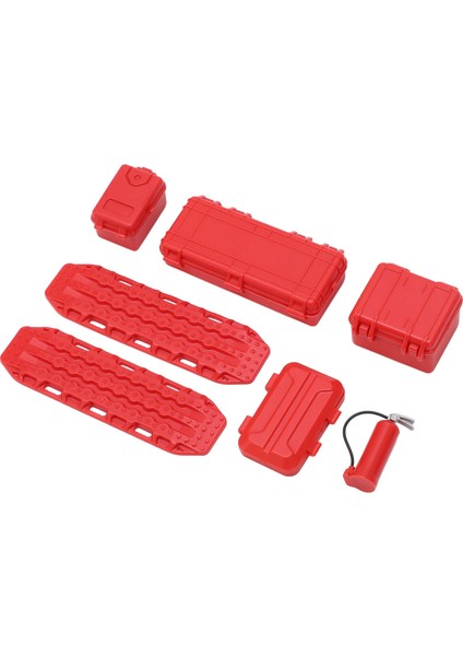 Rc Araba Simülasyon Dekorasyon Seti Simülasyon Valiz Araç Yangın Söndürücü Kaçış Tahtası Seti 1/18 1/24 Rc Arabalar Için Kırmızı (Yurt Dışından) fiyatları