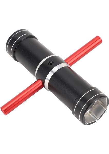 Rc Araba Tekerlek Altıgen Anahtar Alüminyum Alaşım 4.0 mm 5.5 mm 24MM 25MM Rc Hex Adaptörü Tekerlek Anahtarı Arrma 1/5 Rc Araba Kırmızı (Yurt Dışından)