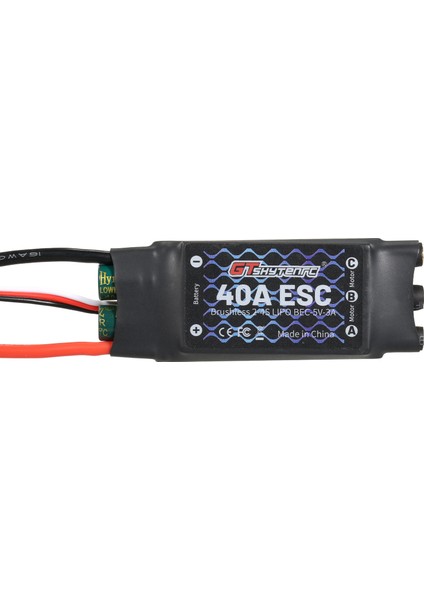 Gtskytenrc 2-4s 40A Fırçasız Esc Motor Hız Kontrol Cihazı Uzaktan Kumanda Bec Esc Sabit Kanatlı Uçak 450 V2 Helikopter Tekne Fpv F450 Mini Quadcopter Drone Fişsiz (Yurt Dışından) fiyatları