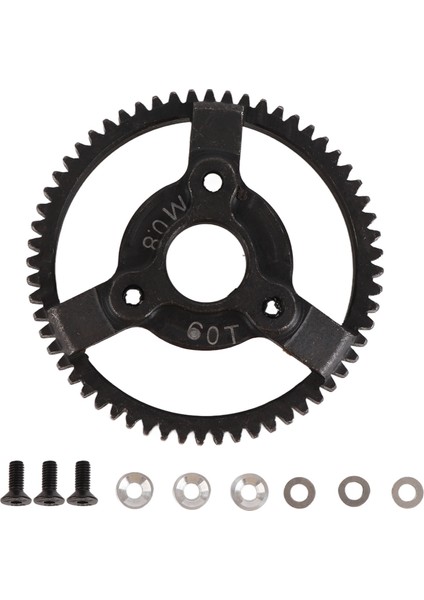 Rc Araba Çelik Düz Dişli 32P 0.8 M Çelik Düz Dişli Değiştirme Traxxas Slash 1/10 Için 2WD 60T (Yurt Dışından)