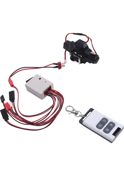 Rc Araba Vinç Uzaktan Kumanda ile Alüminyum Alaşım T Fiş Adaptörü ile 12LBS Ila 15LBS Yük Rc Vinç Kontrol Sistemi Için 1/10 1/8 Rc Paletli (Yurt Dışından) fiyatları