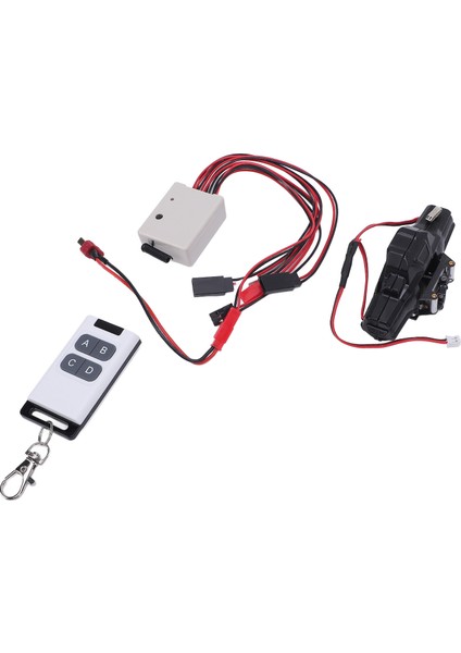 Rc Araba Vinç Uzaktan Kumanda ile Alüminyum Alaşım T Fiş Adaptörü ile 12LBS Ila 15LBS Yük Rc Vinç Kontrol Sistemi Için 1/10 1/8 Rc Paletli (Yurt Dışından) indirimleri