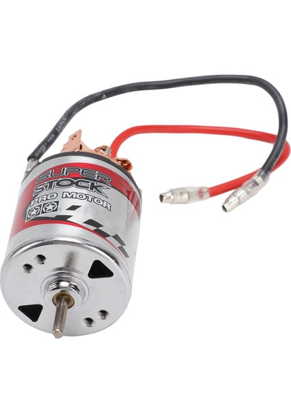 Rc Fırçalı Motor 540 Su Geçirmez Yüksek Torsiyonlu Fırçalı Motor, Rc Tırmanma Arabası Için Harici Değiştirilebilir Karbon Fırça ile 40T (Yurt Dışından)