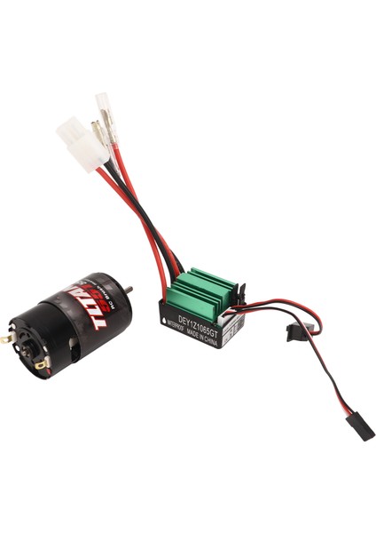 Rc Araba Fırçalı Motor Esc 550 Fırçalı Motor Su Geçirmez 65A Fırçalı Esc Rc Araba Tekne Için 55T (Yurt Dışından) fiyatları