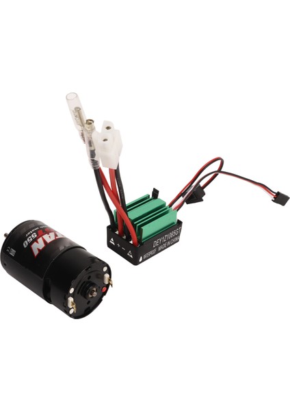 Rc Araba Fırçalı Motor Esc 550 Fırçalı Motor Su Geçirmez 65A Fırçalı Esc Rc Araba Tekne Için 55T (Yurt Dışından) modelleri