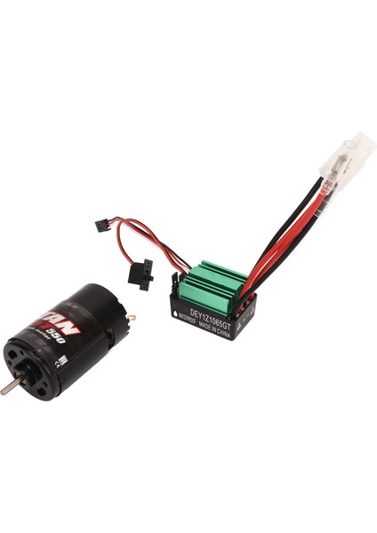 Rc Araba Fırçalı Motor Esc 550 Fırçalı Motor Su Geçirmez 65A Fırçalı Esc Rc Araba Tekne Için 55T (Yurt Dışından) fırsatları