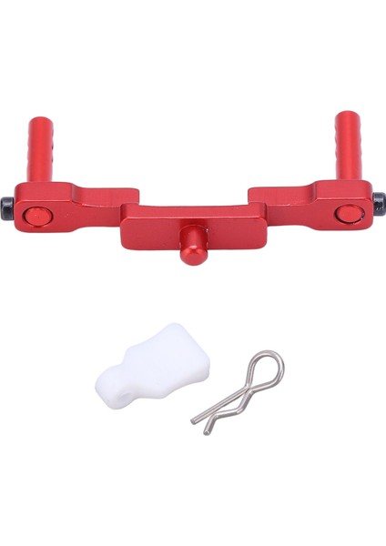 Rc Ön Kabuk Sütun Profesyonel Alüminyum Alaşımlı Cnc Işlenmiş Rc Montaj Kabuk Sütun Eksenel SCX24 1/24 Rc Arabalar Kırmızı (Yurt Dışından) modelleri