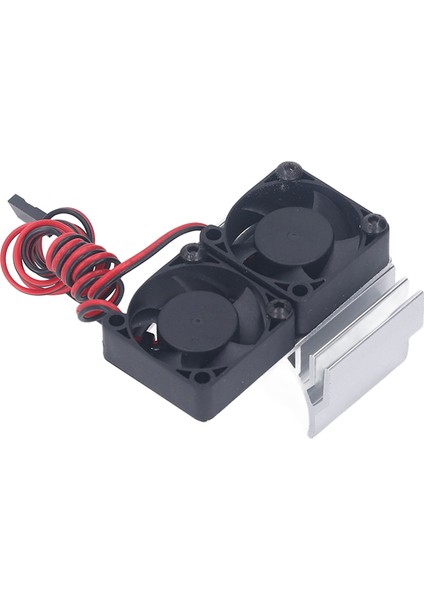 Dc 5V Rc Isı Emici Yüksek Hızlı Fan Motoru Radyatör Fanı Seti Traxxas Slash 4×4 Için Vxl 1/10 Rc Araba Gümüş (Yurt Dışından) fiyatları