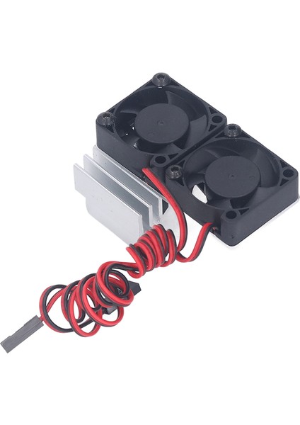 Dc 5V Rc Isı Emici Yüksek Hızlı Fan Motoru Radyatör Fanı Seti Traxxas Slash 4×4 Için Vxl 1/10 Rc Araba Gümüş (Yurt Dışından) fırsatları