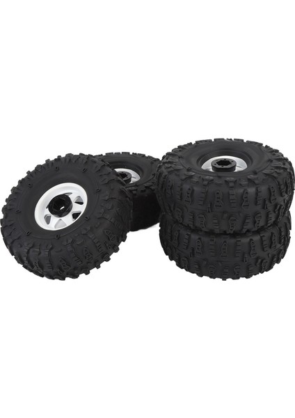 4 Adet Rc Paletli Lastik Seti 1.9 Inç Ka Evrensel Rc Lastik Metal Derin Oluk Altıgen Tekerlek Göbeği Jantlar Redcat Eksenel SCX10 Beyaz (Yurt Dışından) indirimleri