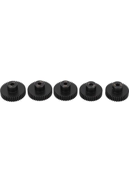 5 Adet Rc Pinyon Motor Dişlisi F 48DP 0.53M 38T 39T 40T 41T 42T 3.175MM Şaft Için Aksesuar (Yurt Dışından)