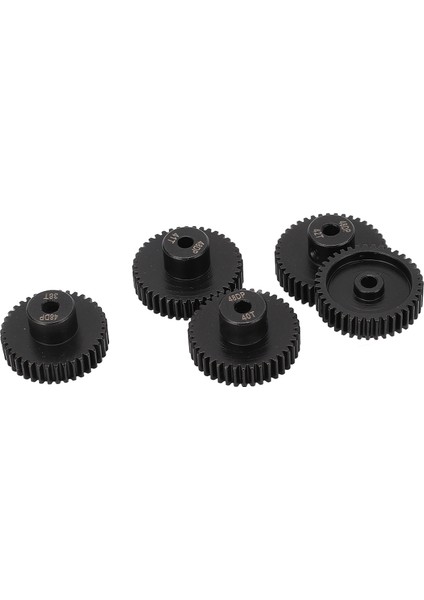 5 Adet Rc Pinyon Motor Dişlisi F 48DP 0.53M 38T 39T 40T 41T 42T 3.175MM Şaft Için Aksesuar (Yurt Dışından)