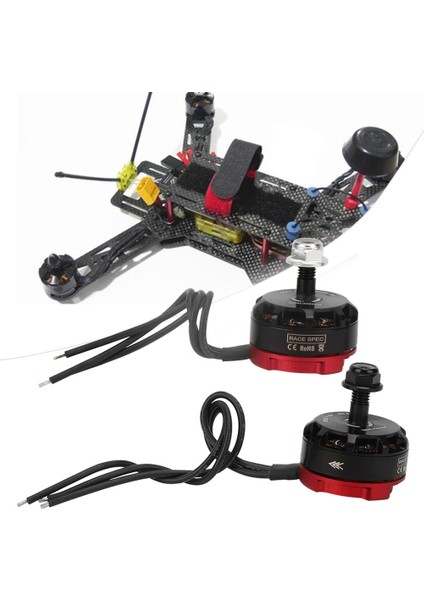 Fpv Yarış Drone QUADCOPTER4PCS Için RS2205 2300KV Cw / Ccw Fırçasız Motor Parçası (Yurt Dışından) fırsatları